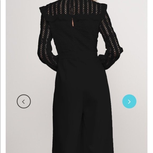 Adelyn Rae Lace Culotte Jumpsuit - Picture 3 of 6